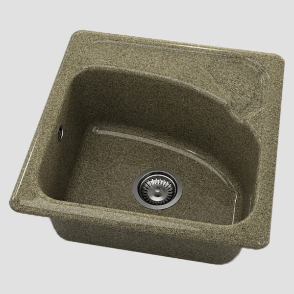 Chiuveta GRANIXIT cu sapuniera 330 Walnut Toffee